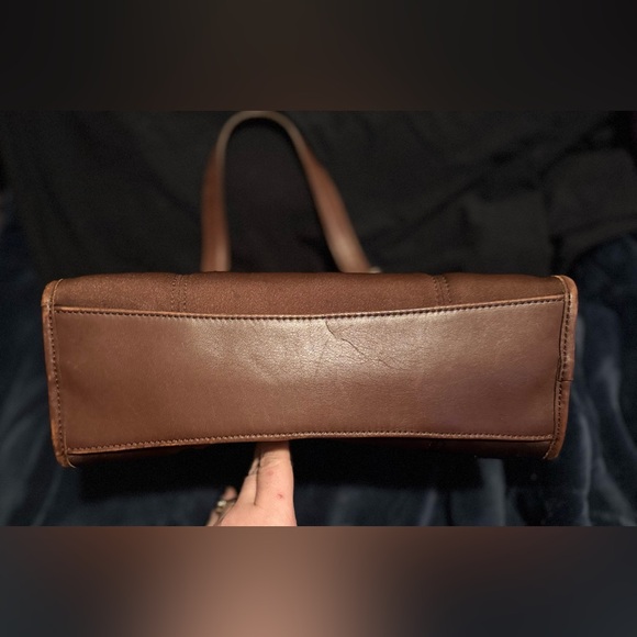 Coach Vintage 6221 Neo Compartment Satchel  (Mahogany) - GUC - Picture 10 of 13